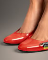 Pair of Pumps on Woman's Legs Mockup