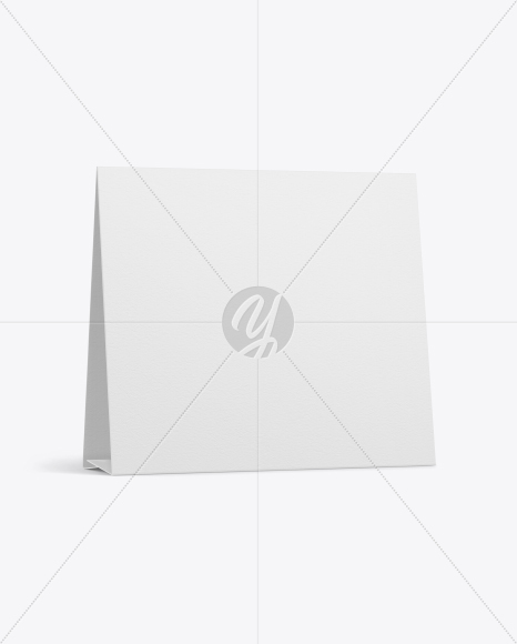 Paper Table Tent Mockup