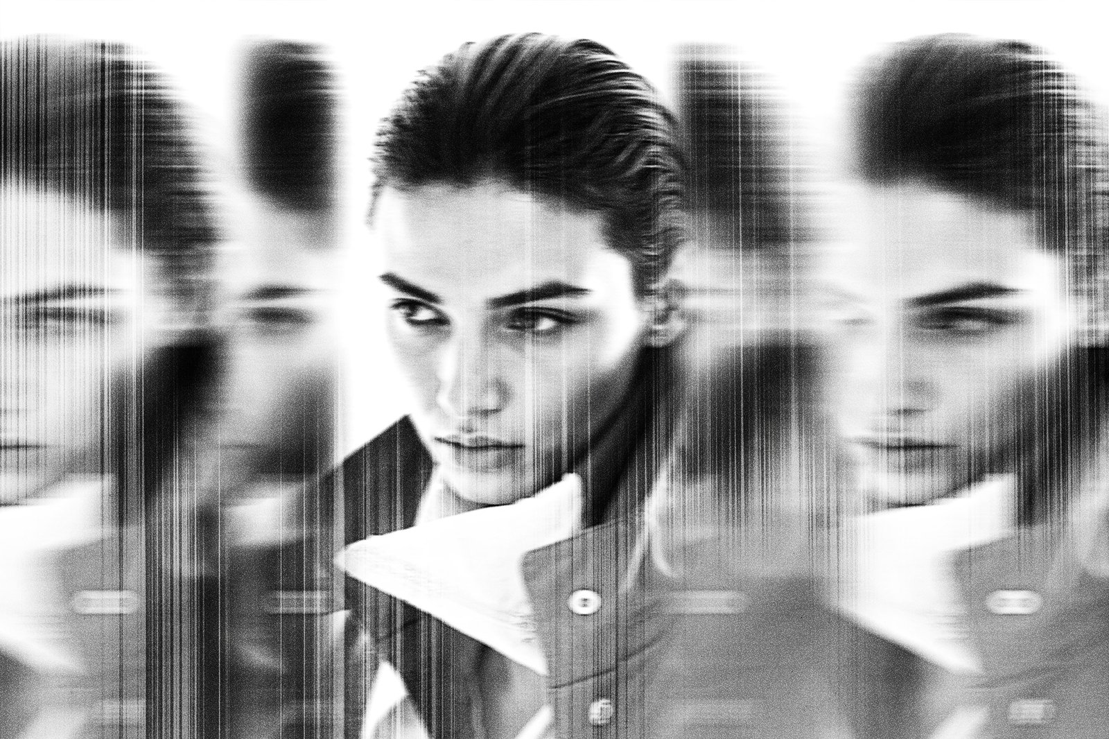 Broken Scanner Photo Effect