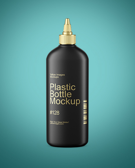 Matte Cosmetic Bottle Mockup