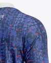 Soccer Kit Mockup - Back Half Side View