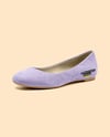Suede Ballet Flat Mockup