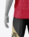 Soccer Kit w/ Mannequin Mockup - Back View