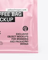 Glossy Coffee Package Mockup