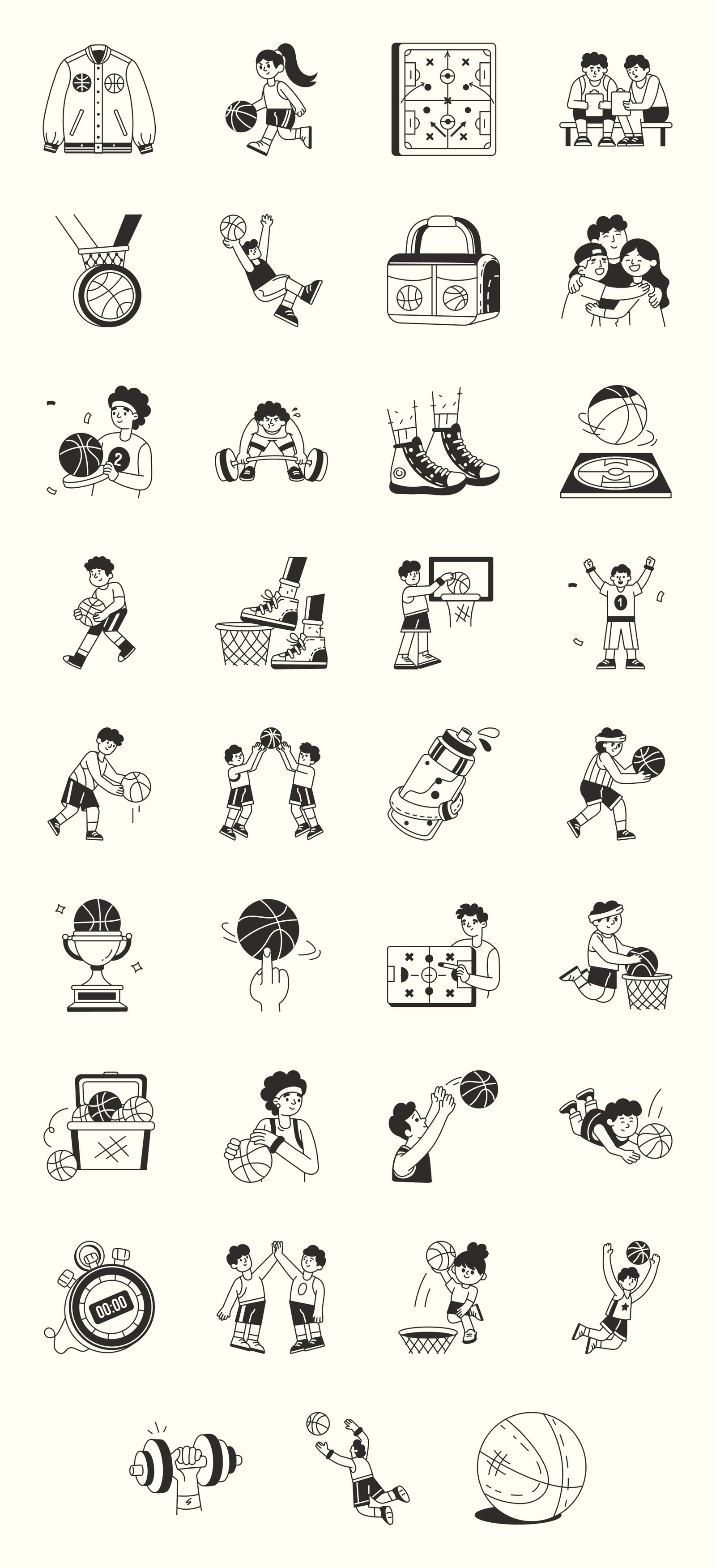 Basketball Illustration