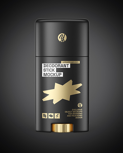Matte Deodorant Stick Mockup
