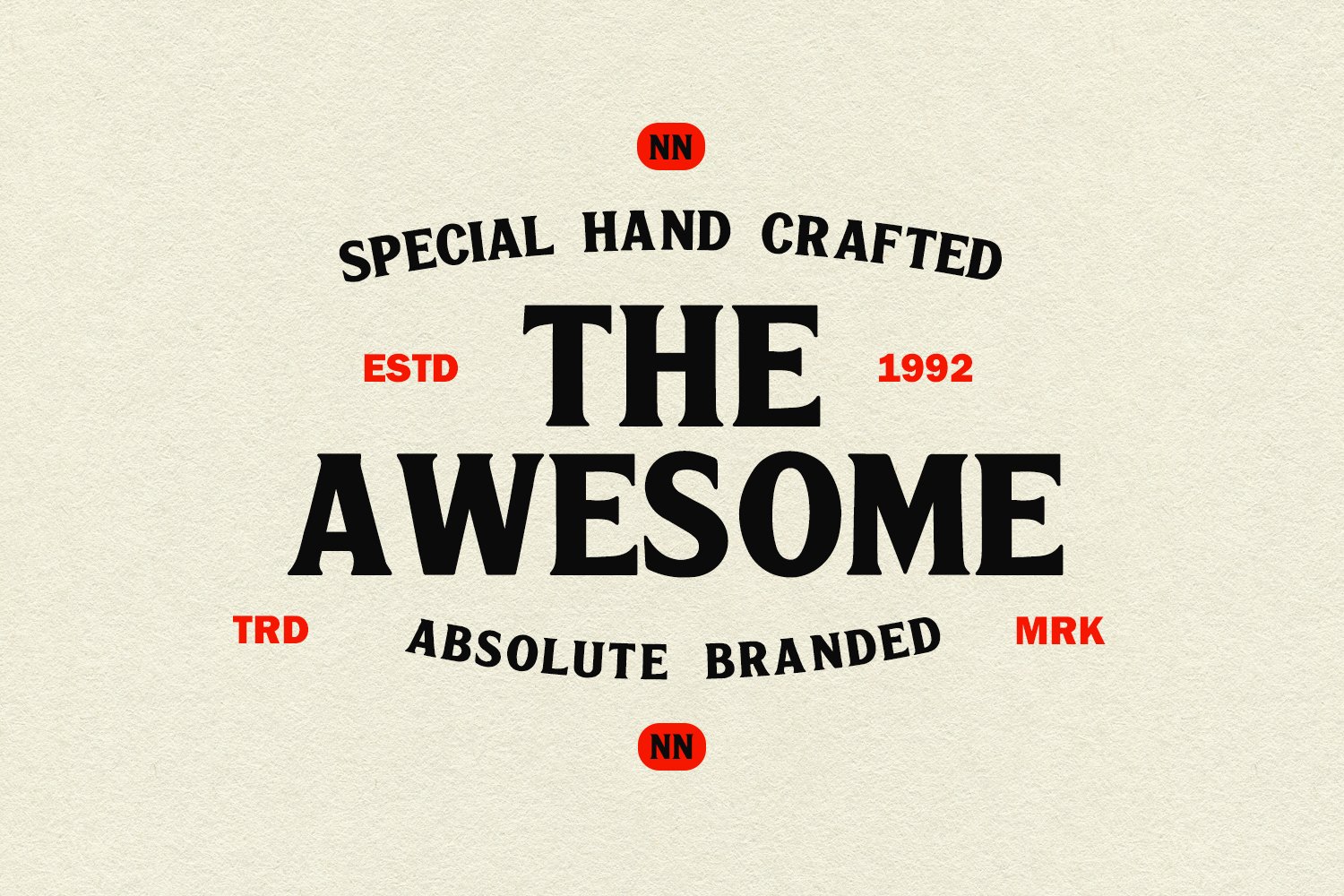 Calfimer Masquet Bold Retro Serif Display Font