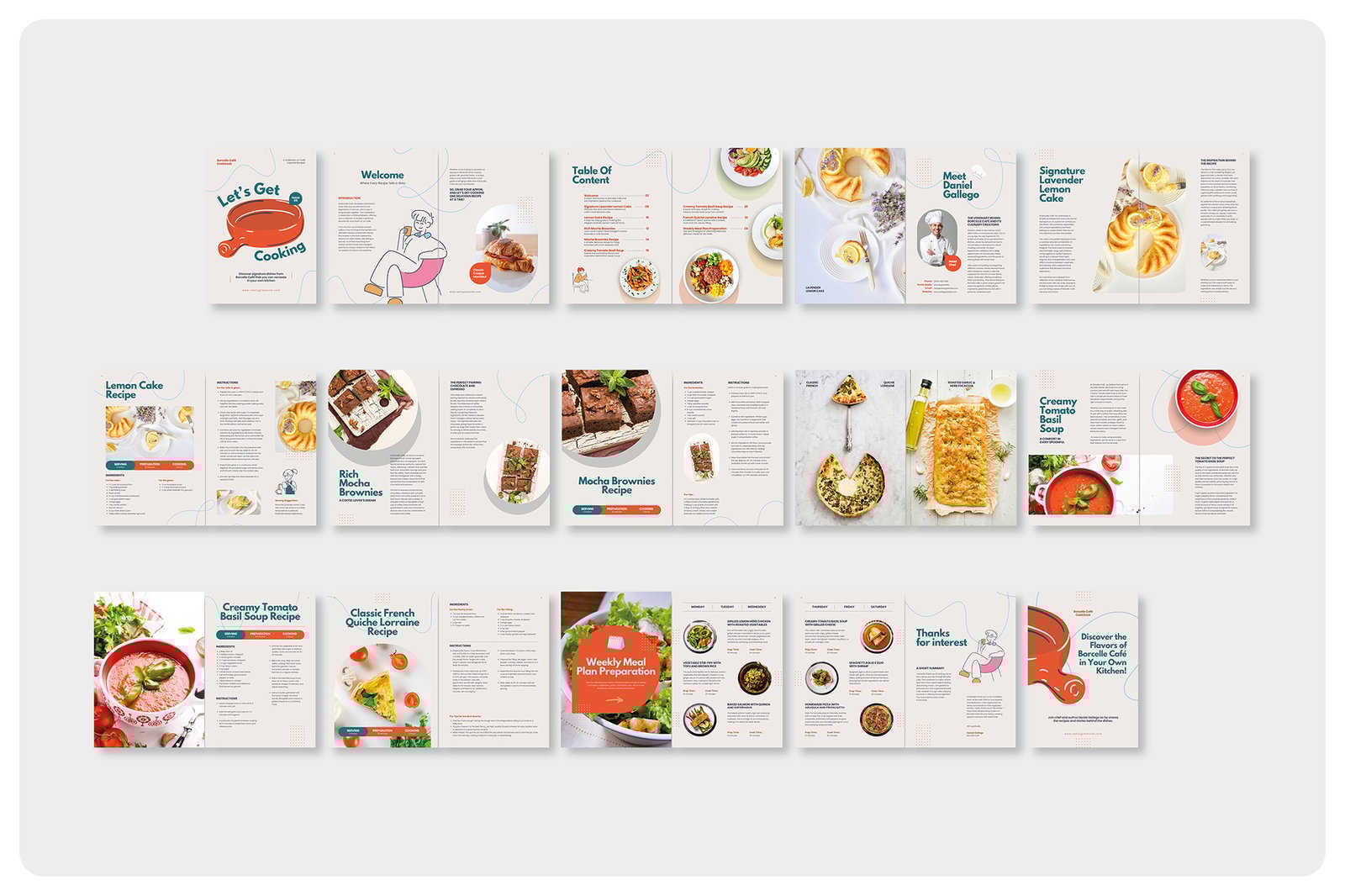 CAFE Food Recipe and Cookbook