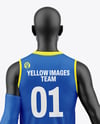 Full Basketball Kit Mockup - Back view