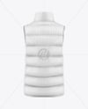 Glossy Down Vest Mockup
