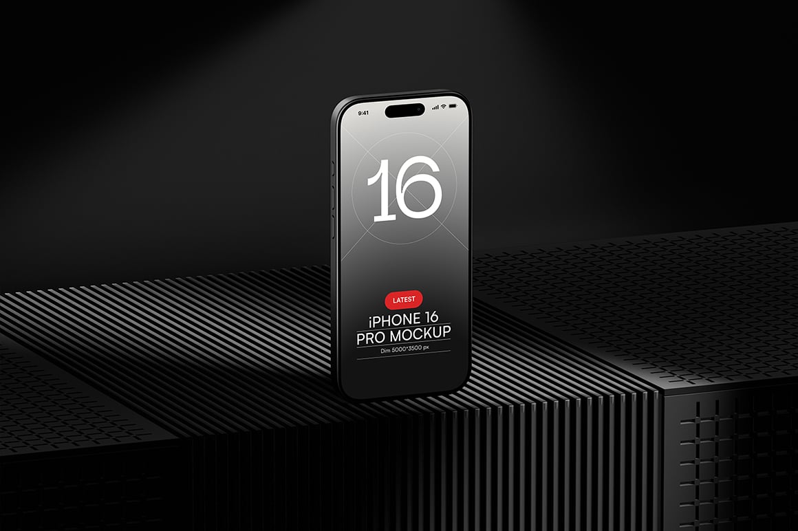 iPhone 16 Pro Mockup
