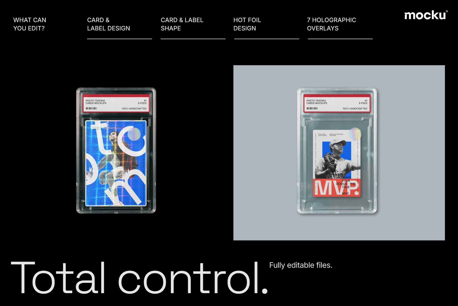 Studio Trading Card Mockups - Vol. 1