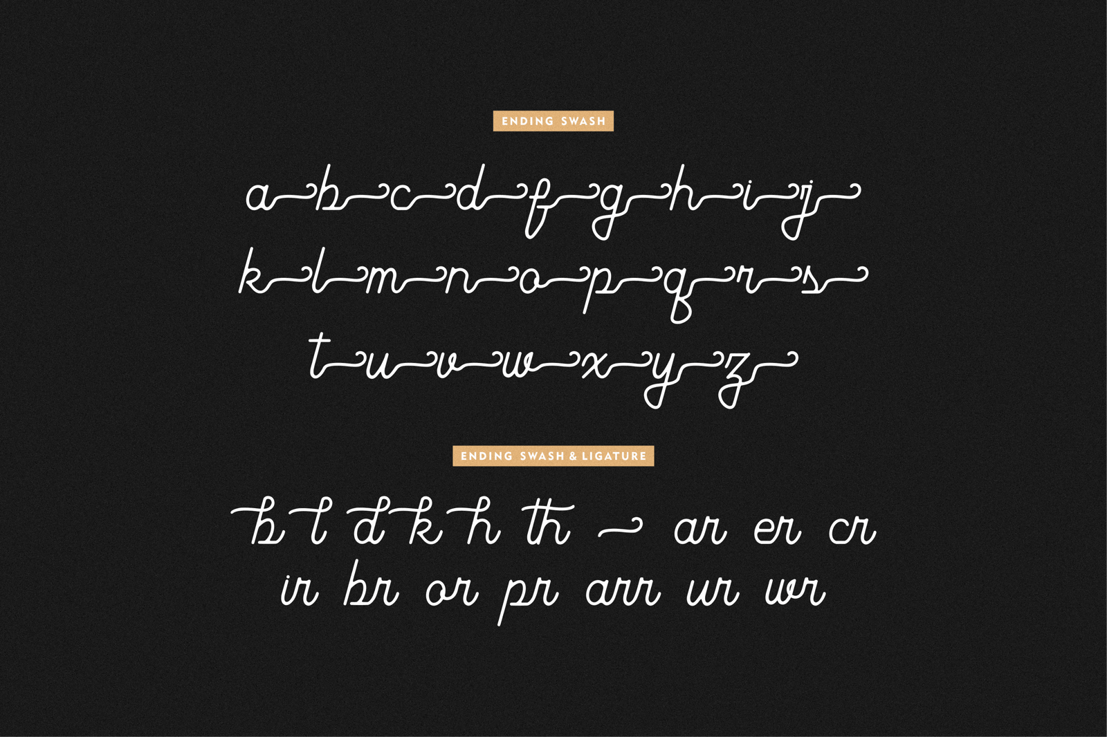 Birmingham Paradise - vintage Monoline Font