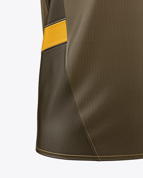 Round Collar Soccer Jersey Mockup