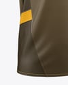 Round Collar Soccer Jersey Mockup