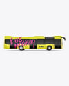 City Bus Mockup - Side View