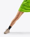 Woman Wearing Badminton Uniform Mockup