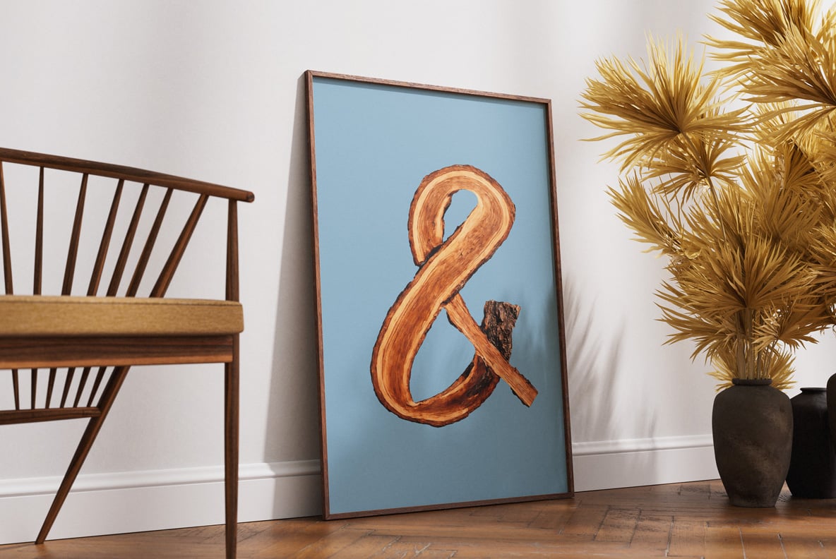 Wood Log Font