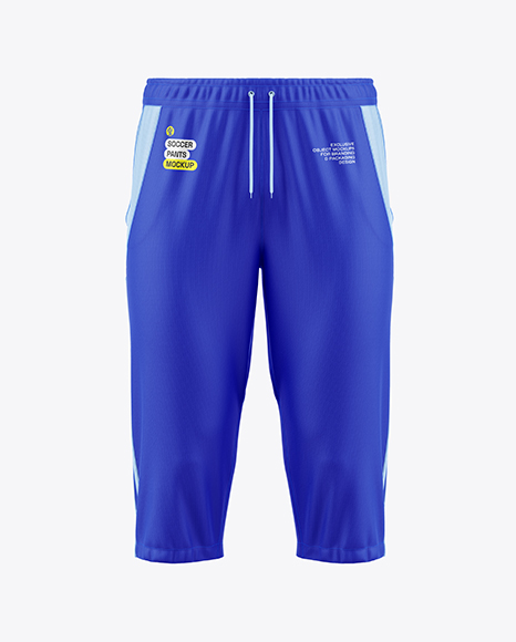 Soccer Pants Mockup - Front View