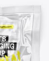 Clear Plastic Flow-Pack with Cutlets Mockup