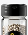 Spice Jar with Whole White Pepper Mockup