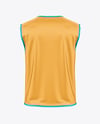 Safety Vest Mockup - Back View