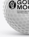 Golf Ball Mockup