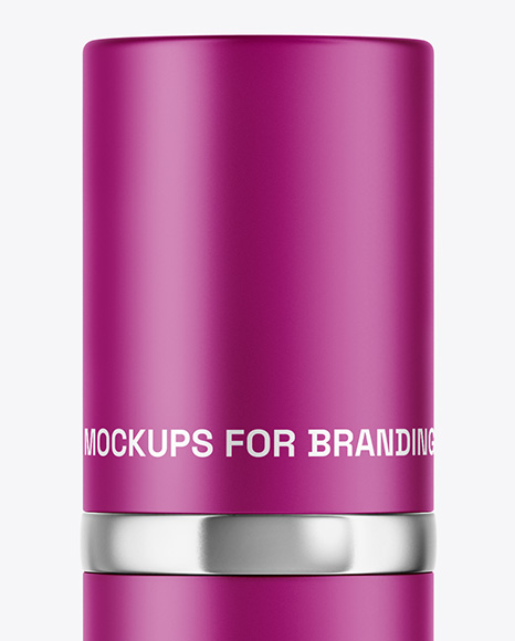 Matte Spray Bottle Mockup