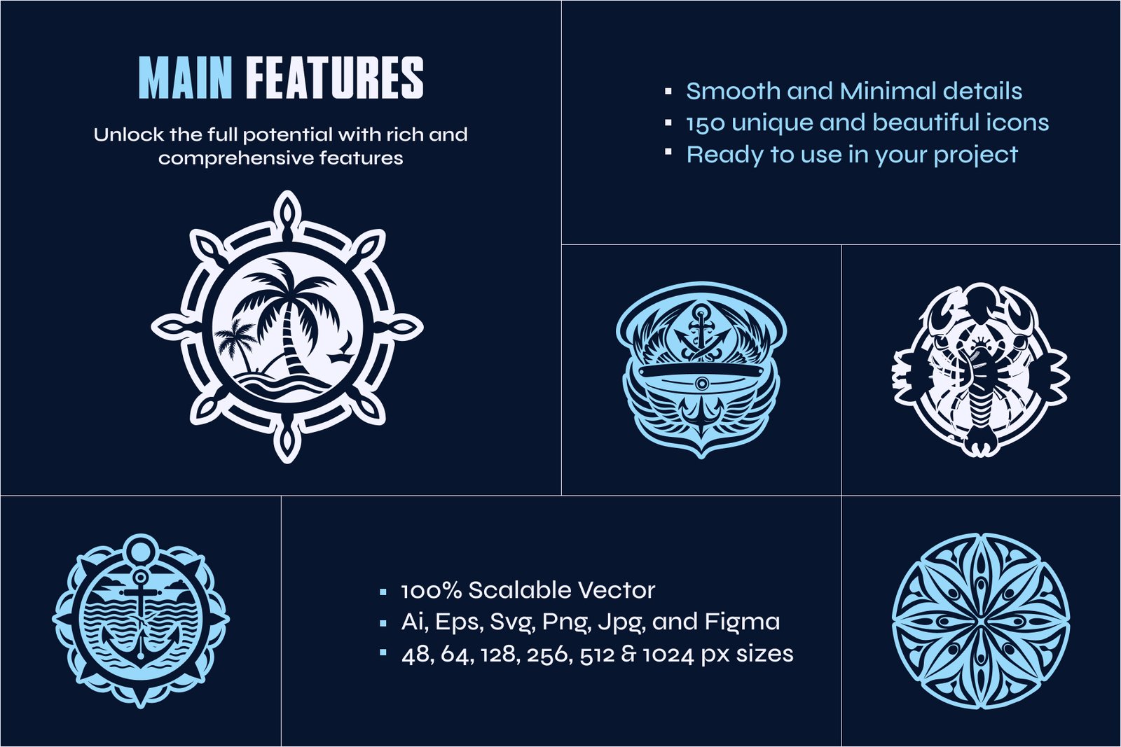 Nautical and Pirate Symbols