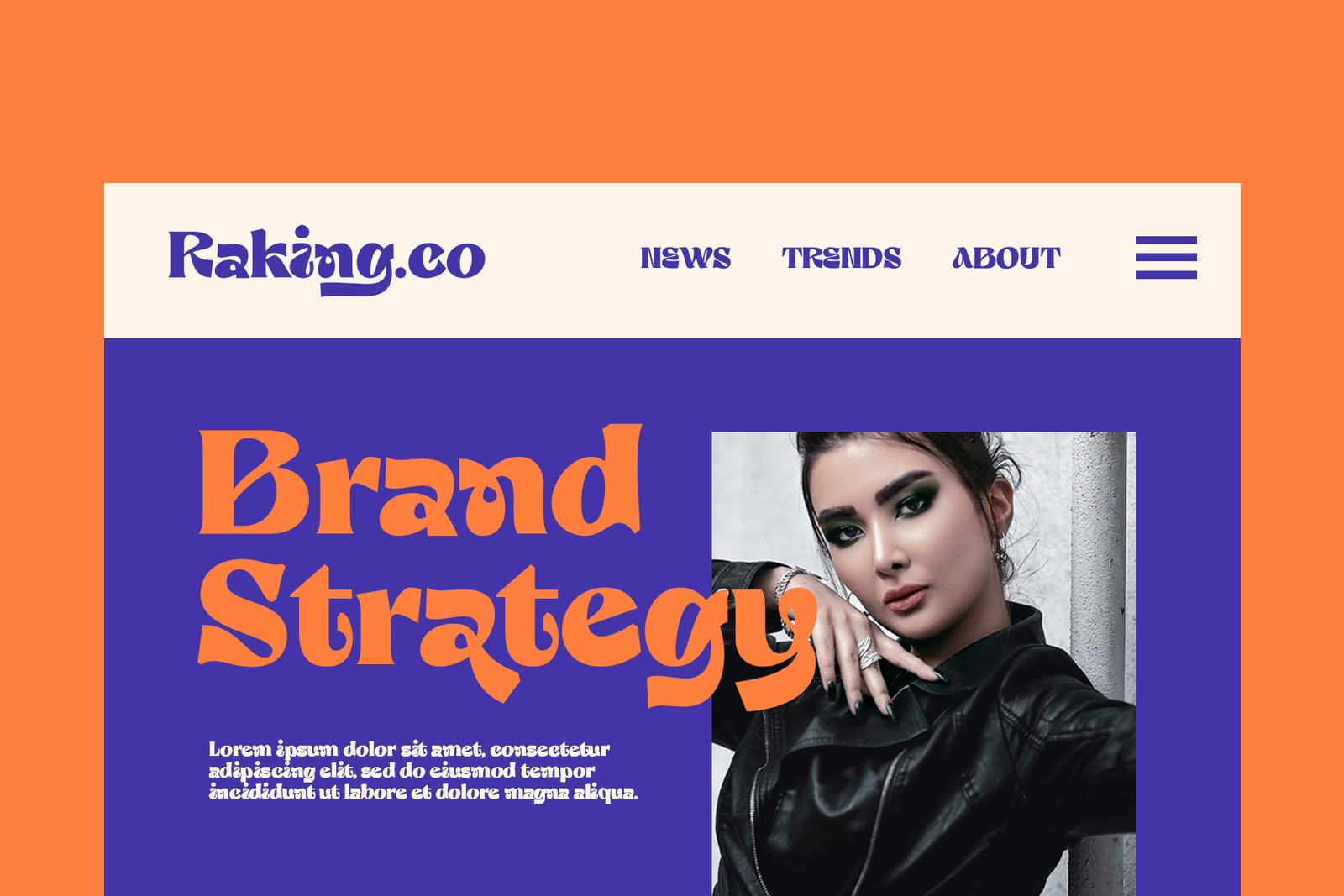 Raking - Bold Display Font