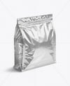 Metallic Food Bag Mockup