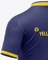 Men's V-Neck Jersey Mockup