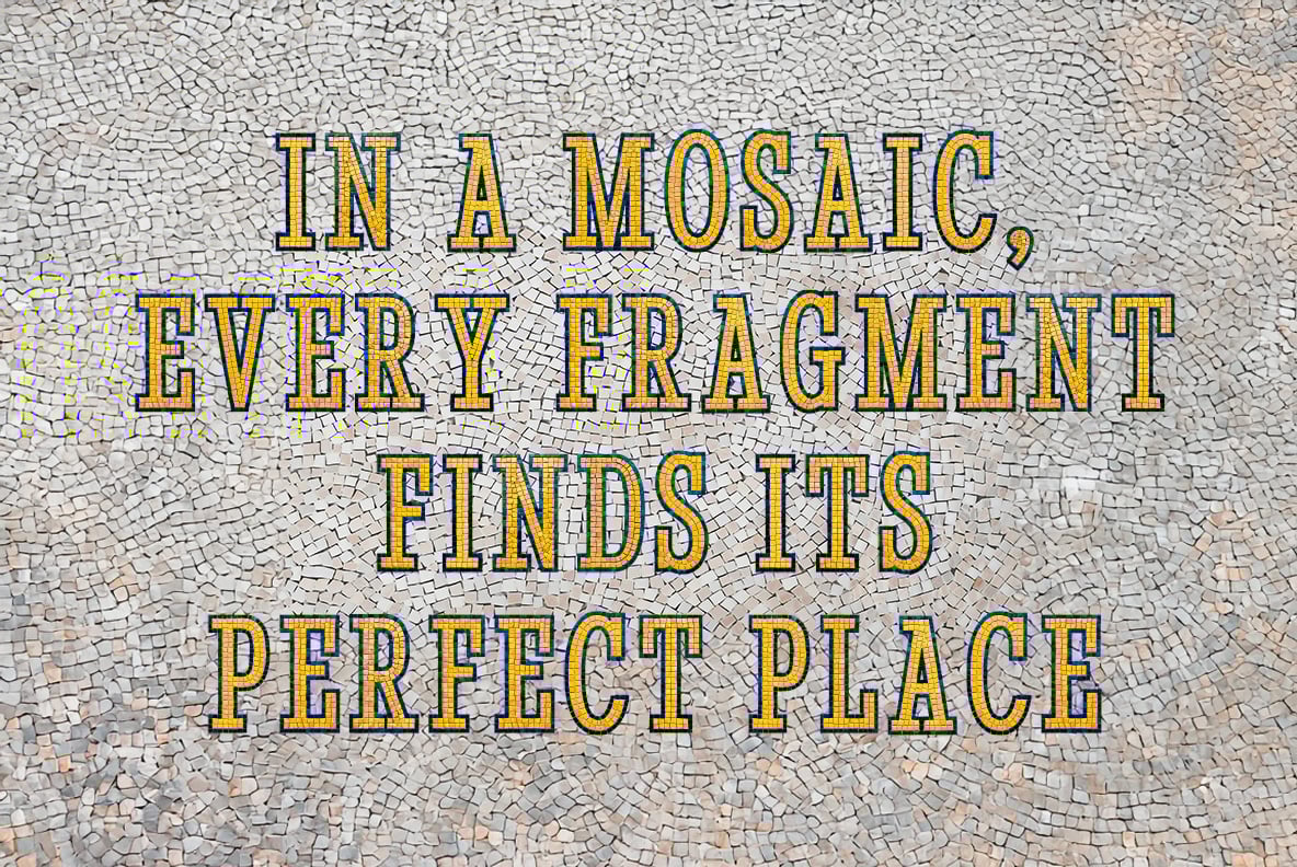 Mosaic Font
