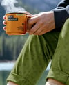 Pair of Hiking Boots on Woman's Legs Mockup