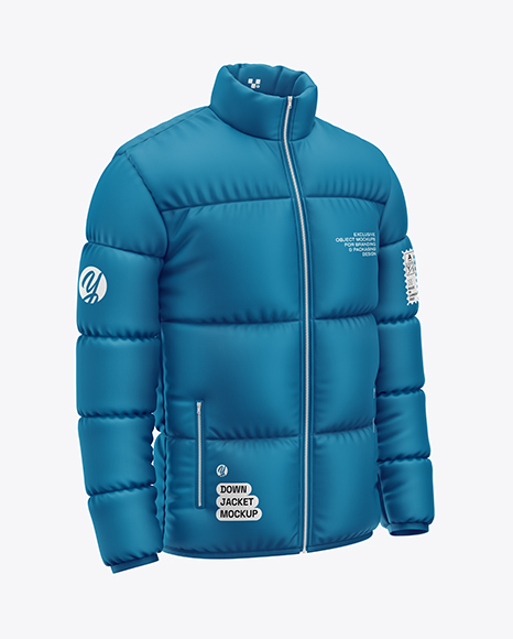 Down Jacket Mockup - Jacket mockup
