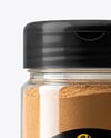 Jar with Ground Nutmeg Mockup