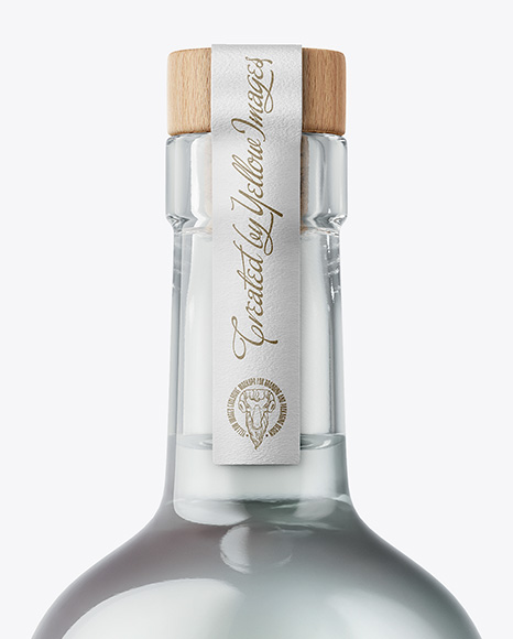 Dry Gin Bottle Mockup