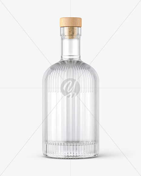 Dry Gin Bottle Mockup
