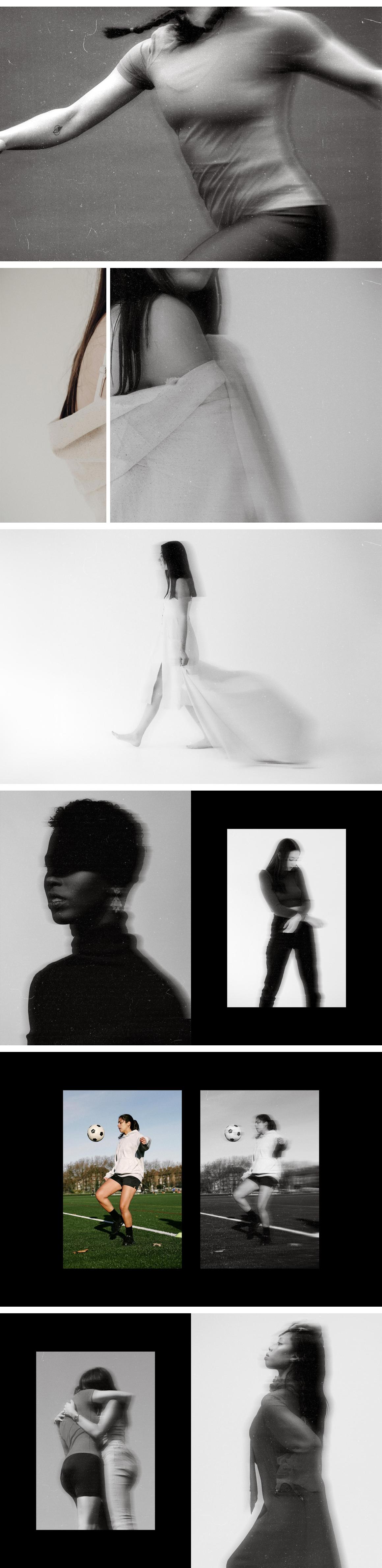 B&amp;W Motion Photo Effect