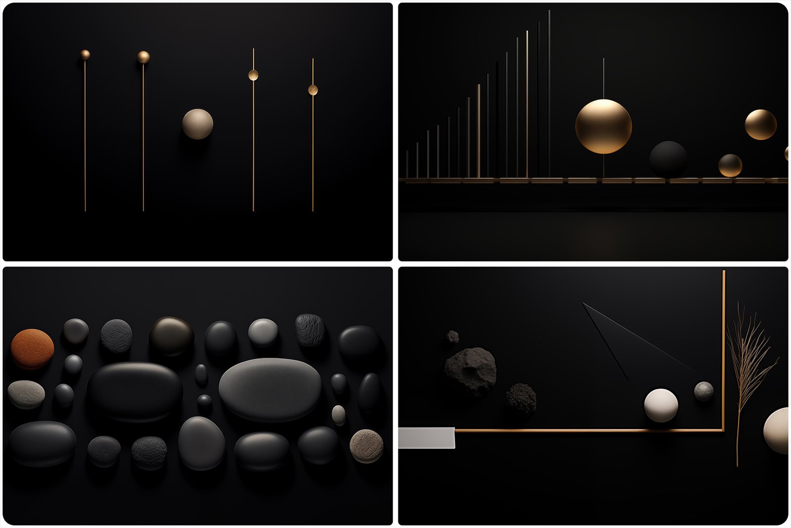 90 Minimalism Art Poster Illustration Backgrounds