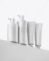 Bottles with Tubes Mockup