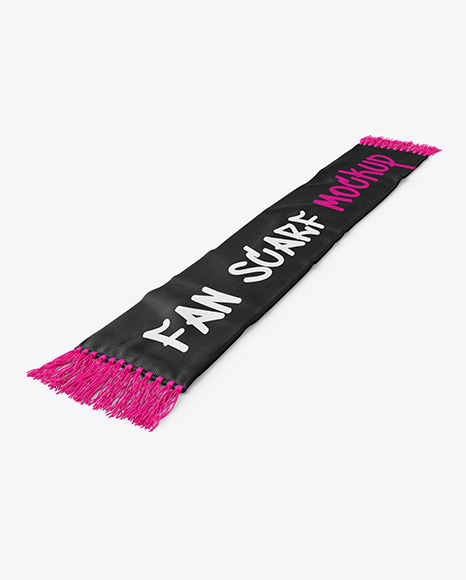 Fan Scarf Mockup