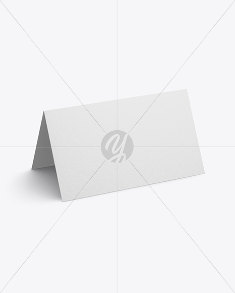 Paper Business Card Mockup