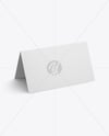 Paper Business Card Mockup