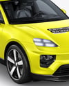 Electric Luxury SUV Mockup - Half Side View