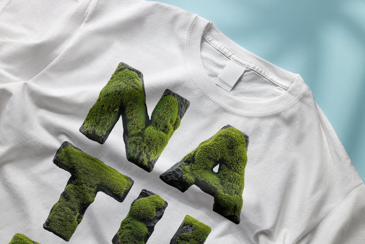 Moss on Rock Font