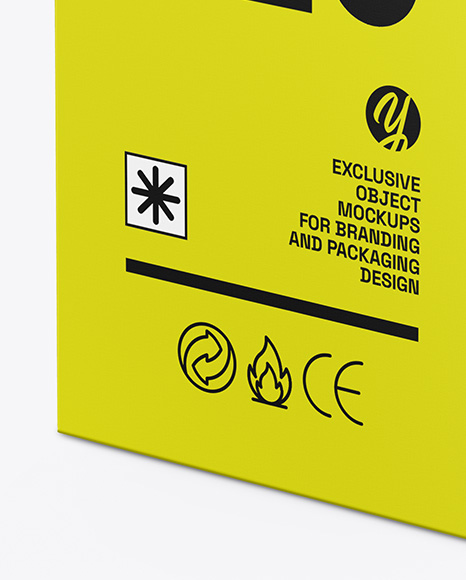 Paper Box Mockup