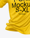 Crew Neck T-Shirt Mockup