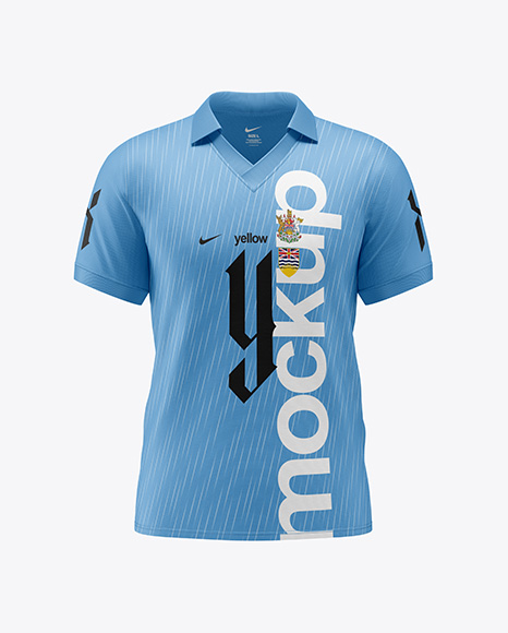 Soccer Polo Jersey Mockup