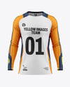 Training Long Sleeve Jersey Mockup - Front View